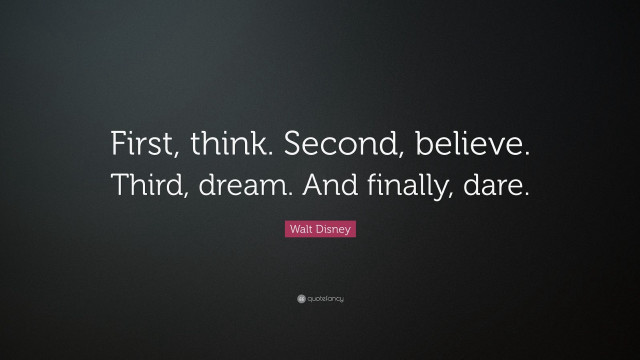 First think believe dream dare free wallpaper for desktop - medium preview image