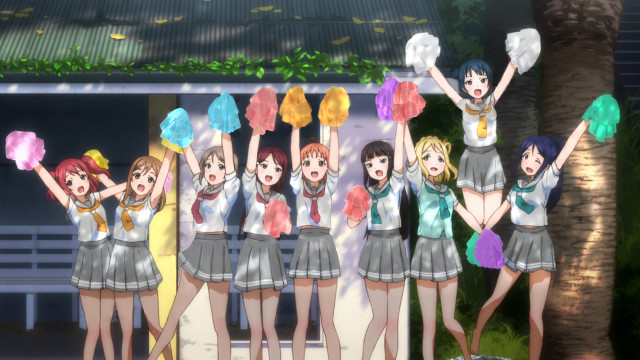 Girls lollipops colorful building group free wallpaper for desktop - medium preview image