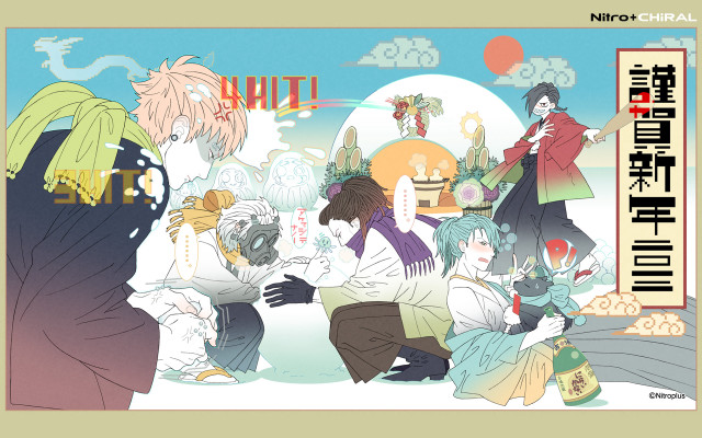 Group people poster niji japanese free wallpaper for desktop - medium preview image