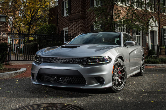 Silver dodge charger brick building free wallpaper for desktop - medium preview image