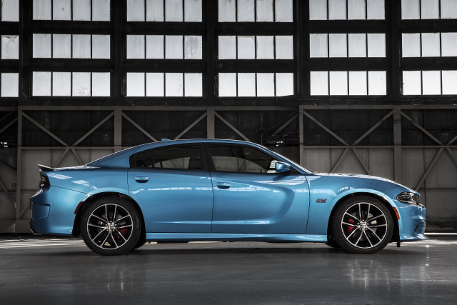 Blue sports car garage large free wallpaper for desktop - medium preview image