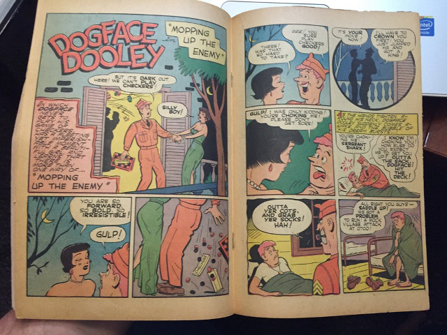 Comic book opened page strip free wallpaper for desktop - medium preview image