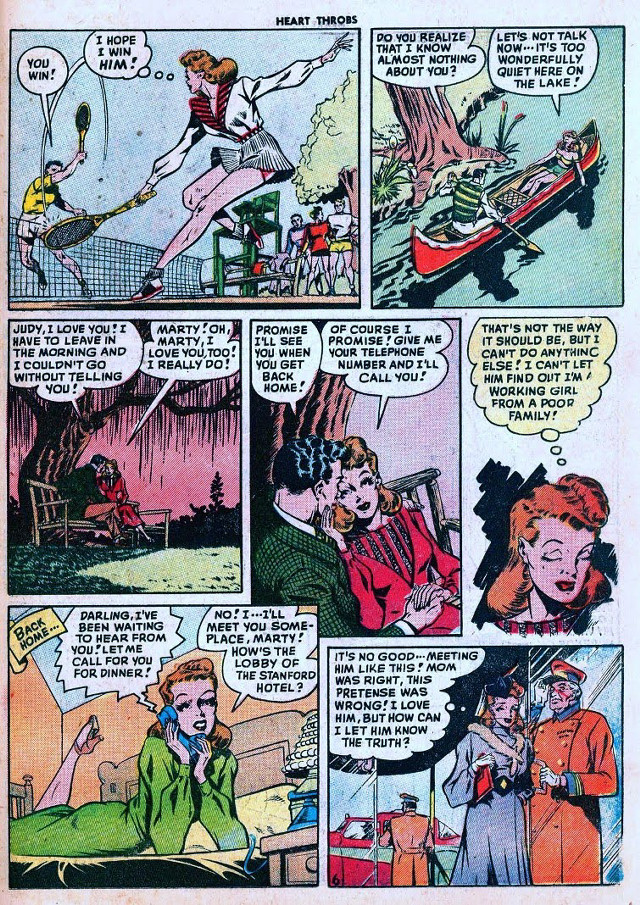 Woman boat man background comic free wallpaper for mobile - medium preview image