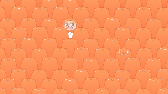 Group people crowd orange ones free wallpaper for desktop - medium preview image