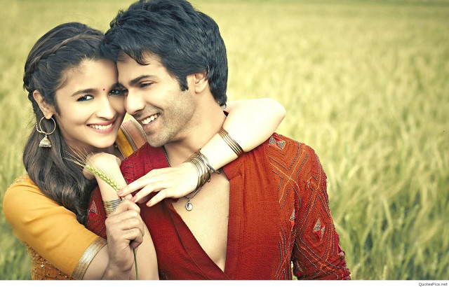 Man woman field grass smiling free wallpaper for desktop - medium preview image