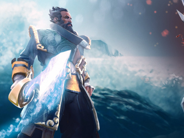 Man sword video game ship free wallpaper for desktop - medium preview image