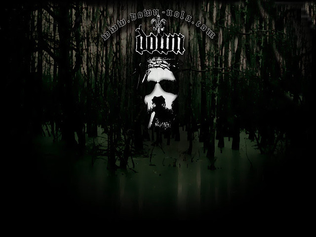 Skull crown woods trees around free wallpaper for desktop - medium preview image