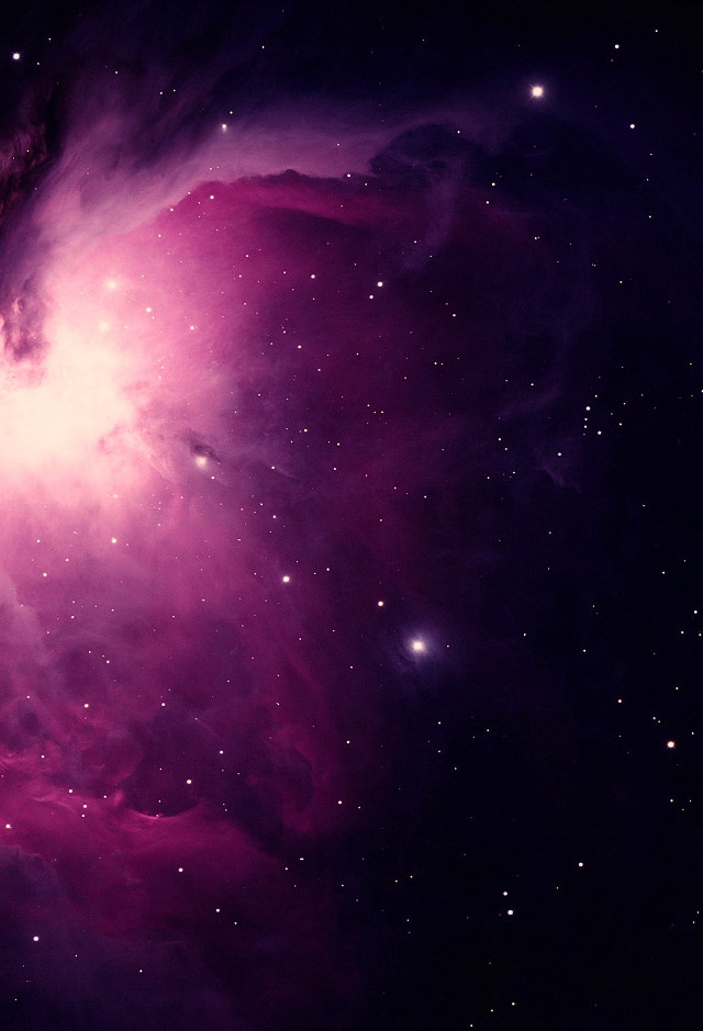 Purple black space stars bright #2 free wallpaper for mobile - medium preview image
