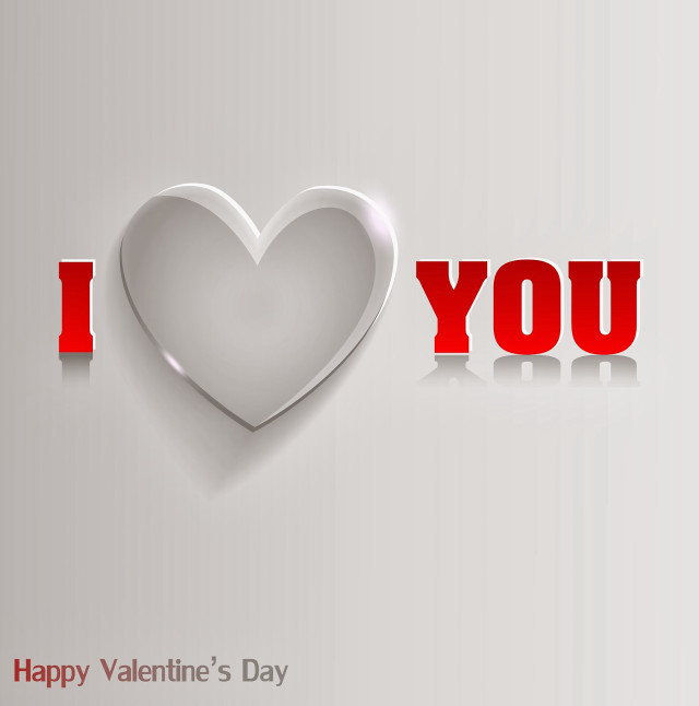Valentines day card heart i free wallpaper for tablet - medium preview image