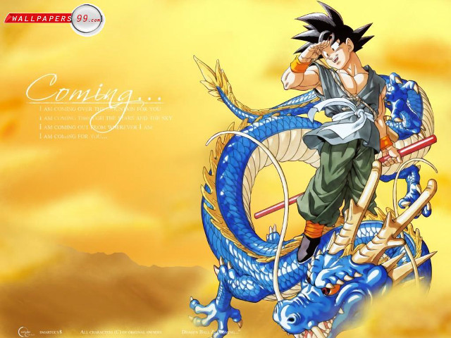 Dragon boy riding dragon gun free wallpaper for desktop - medium preview image