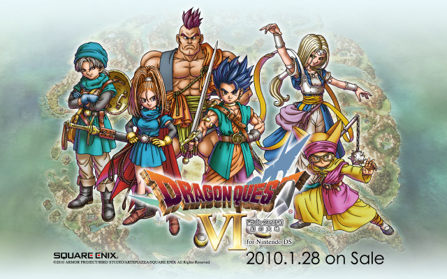 Cartoon characters dragon quest iv free wallpaper for desktop - medium preview image