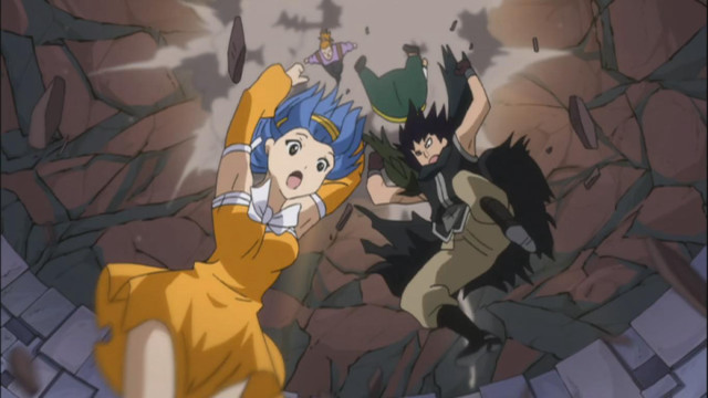 Cartoon woman man cave rocks free wallpaper for desktop - medium preview image