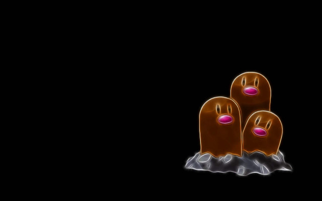 Three brown ghosts pink noses free wallpaper for desktop - medium preview image