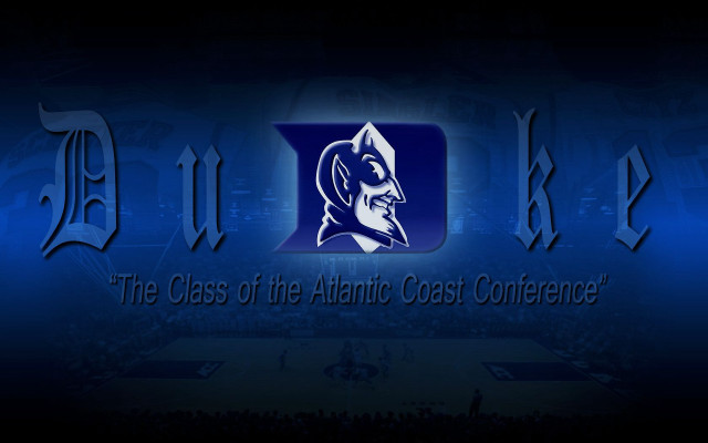 Blue white logo duke basketball #2 free wallpaper for desktop - medium preview image