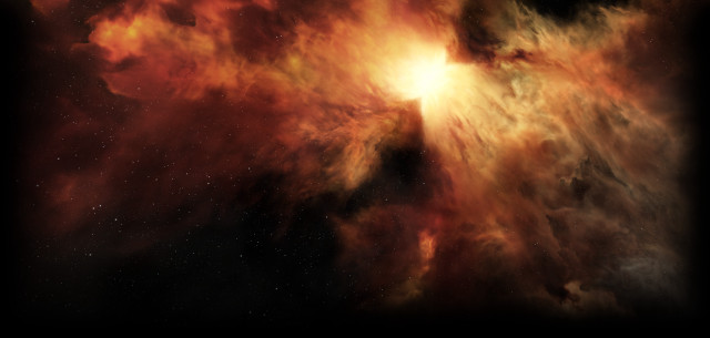Large star space nebula milky free wallpaper for desktop - medium preview image
