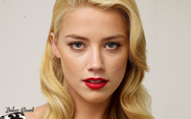 Woman red lipstick black white free wallpaper for desktop - medium preview image