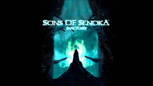 Dark forest silhouette person green free wallpaper for desktop - medium preview image