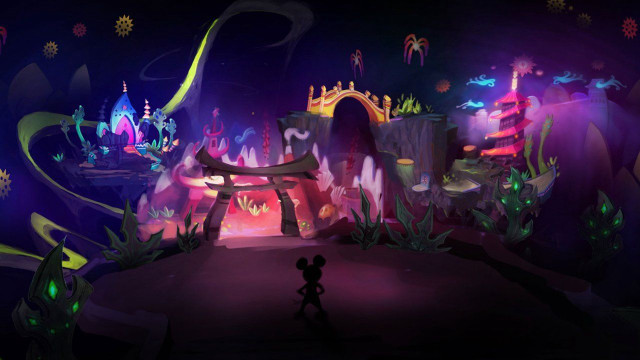 Cartoon castle person front person free wallpaper for desktop - medium preview image