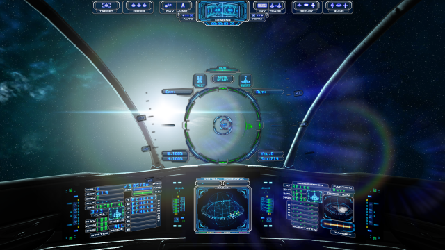 Computer drumset space background bright free wallpaper for desktop - medium preview image