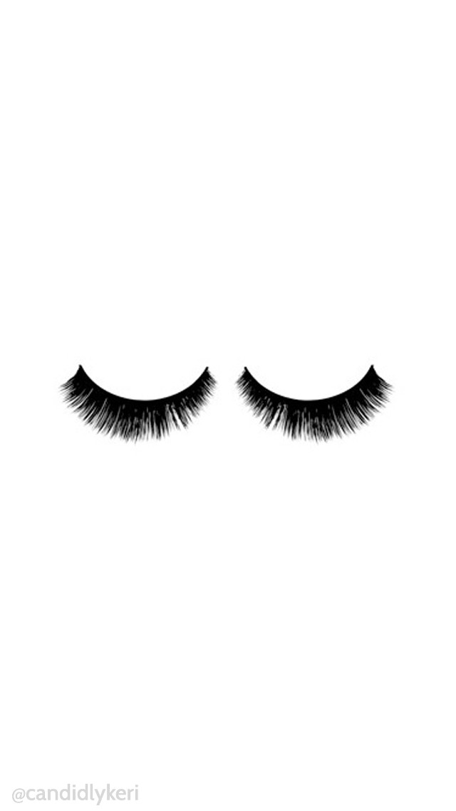 Eyelashes long lashes white background free wallpaper for mobile - medium preview image