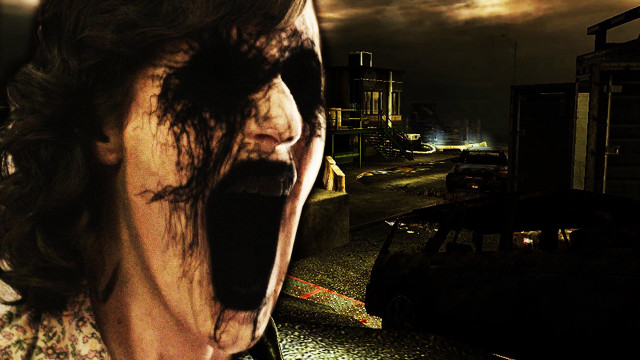 Creepy man mouth open night free wallpaper for desktop - medium preview image