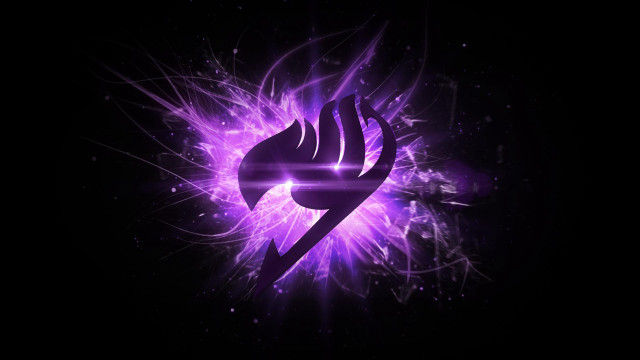 Purple black background stylized design free wallpaper for desktop - medium preview image