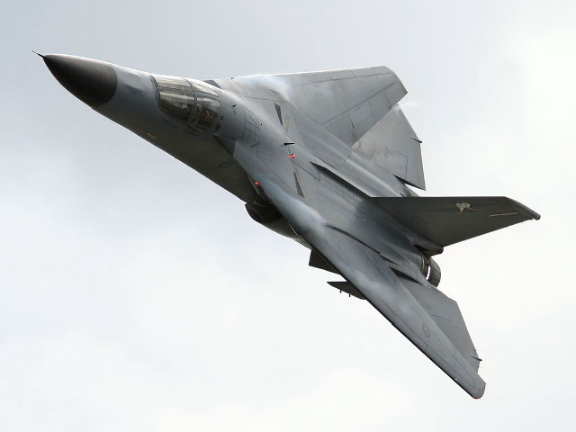 Fighter jet cloudy sky red free wallpaper for desktop - medium preview image