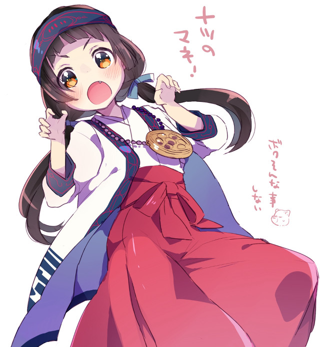 Woman long dress cookie hat free wallpaper for tablet - medium preview image