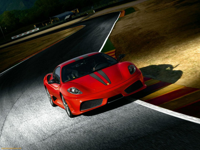 Red sports car race track #23 free wallpaper for desktop - medium preview image