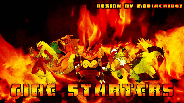 Fire starter cartoon characters flames free wallpaper for desktop - medium preview image