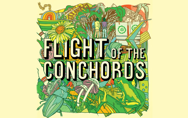 Flight of the conchords poster free wallpaper for desktop - medium preview image