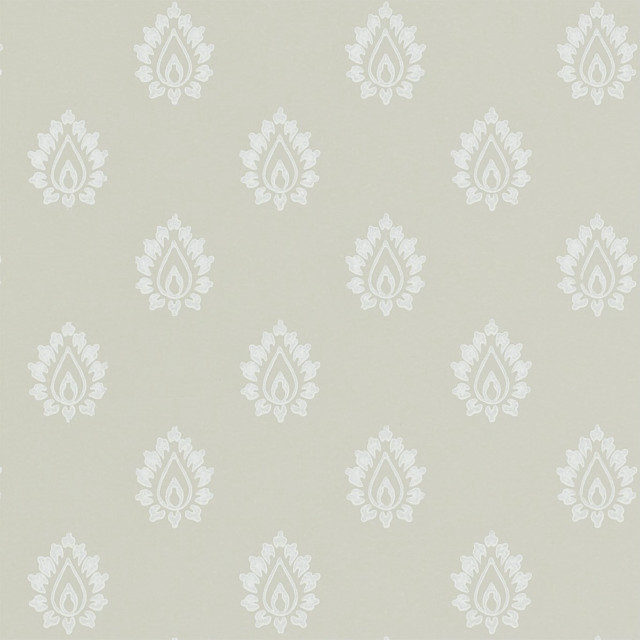 White wallpaper leaves flowers pattern #2 free wallpaper for tablet - medium preview image
