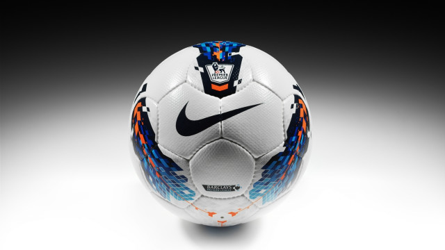 Soccer ball skull blue orange free wallpaper for desktop - medium preview image