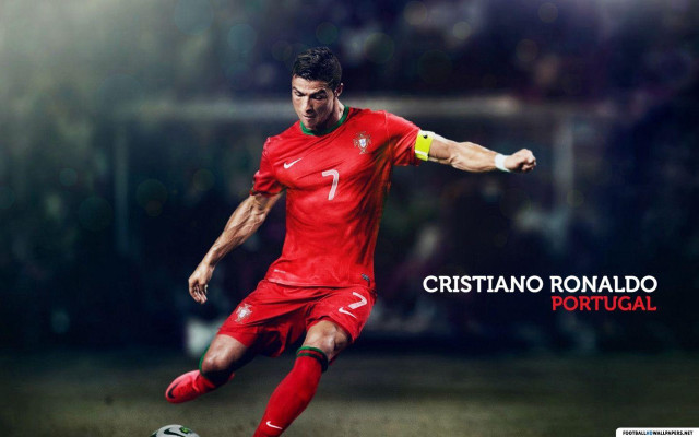Cristiano ronaldo soccer kick parody free wallpaper for desktop - medium preview image