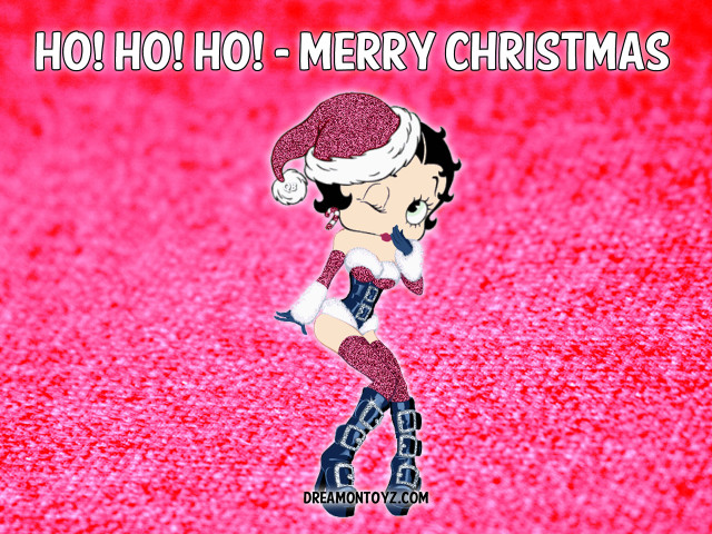 Santa woman pink background cherry free wallpaper for desktop - medium preview image