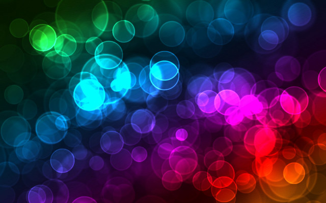 Blurry colorful background circles light #4 free wallpaper for desktop - medium preview image