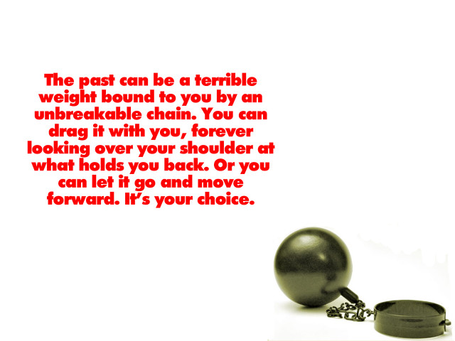 Black ball chain quote image free wallpaper for desktop - medium preview image