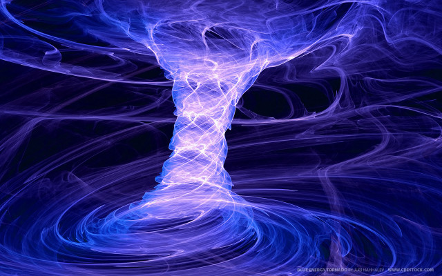Blue purple abstract background swirly free wallpaper for desktop - medium preview image