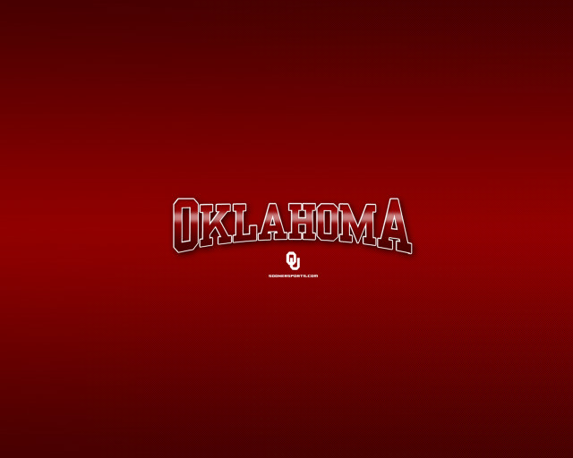 Red background oklahoma white background free wallpaper for desktop - medium preview image