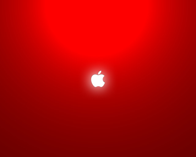 Red apple wallpaper red background free wallpaper for desktop - medium preview image