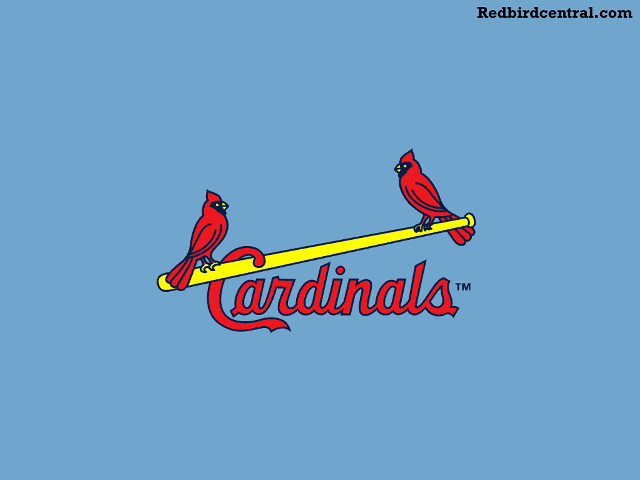 Cardinals logo baseball bat cardinals free wallpaper for desktop - medium preview image