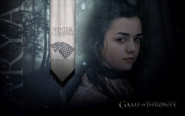 Game of thrones girl forest free wallpaper for desktop - medium preview image