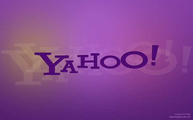 Purple background yahoo uppercase yahoo free wallpaper for desktop - medium preview image