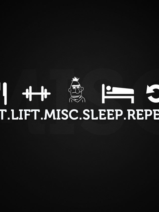 Black white bed photo text free wallpaper for mobile - medium preview image