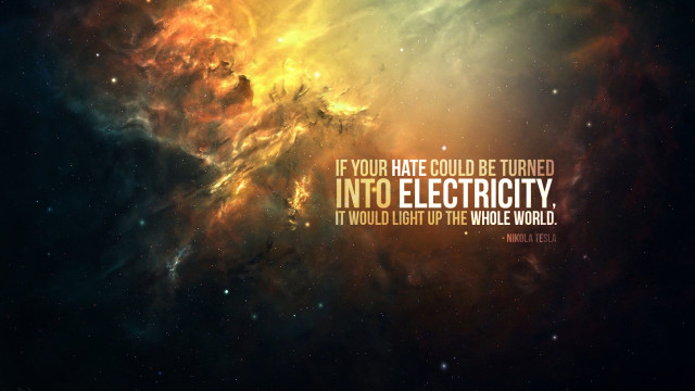 Quote space background star field free wallpaper for desktop - medium preview image