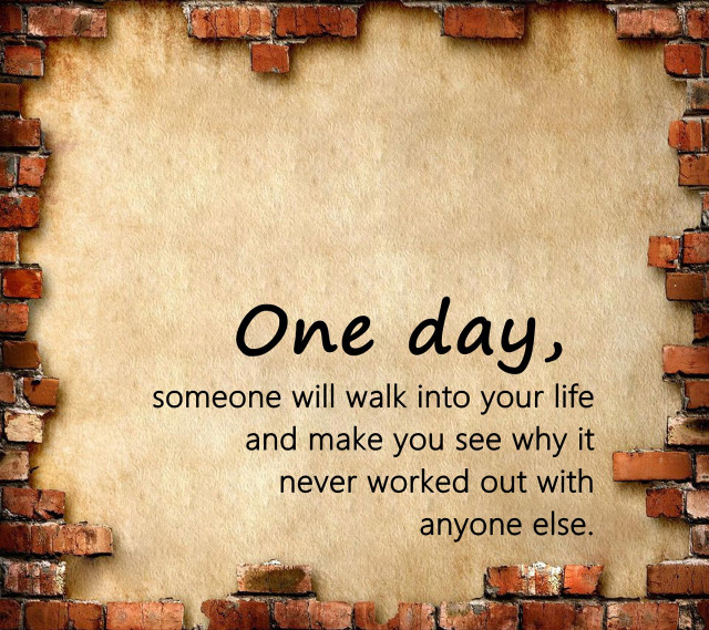 Brick wall quote one day free wallpaper for tablet - medium preview image