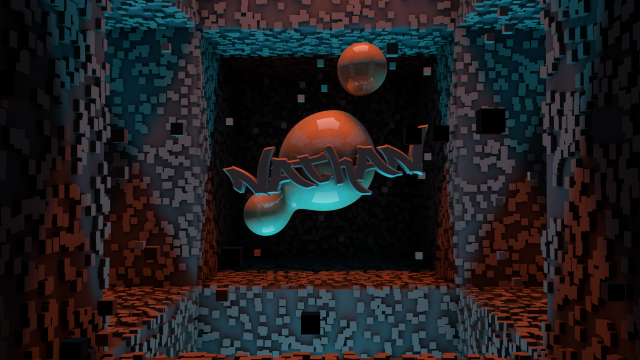 Mamma blue light room sign free wallpaper for desktop - medium preview image