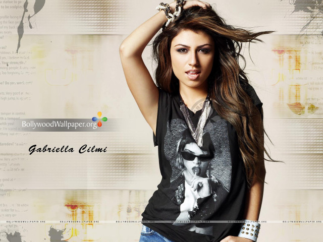 Woman long hair black shirt #38 free wallpaper for desktop - medium preview image