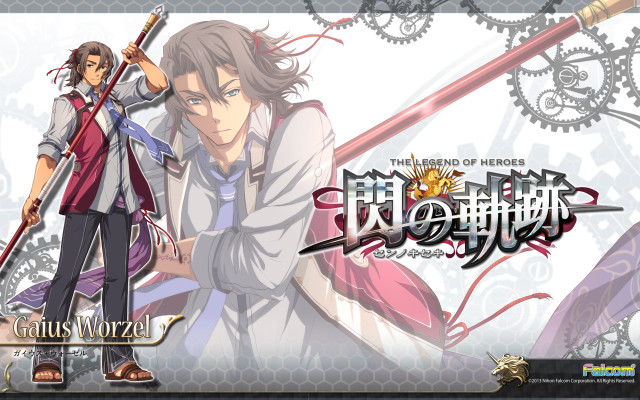 Anime characters swords clock background free wallpaper for desktop - medium preview image