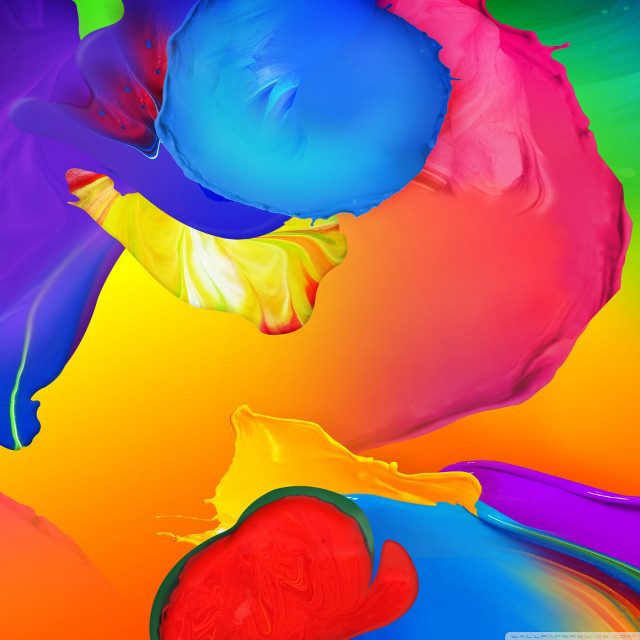 Colorful person cellphone colorful background free wallpaper for tablet - medium preview image